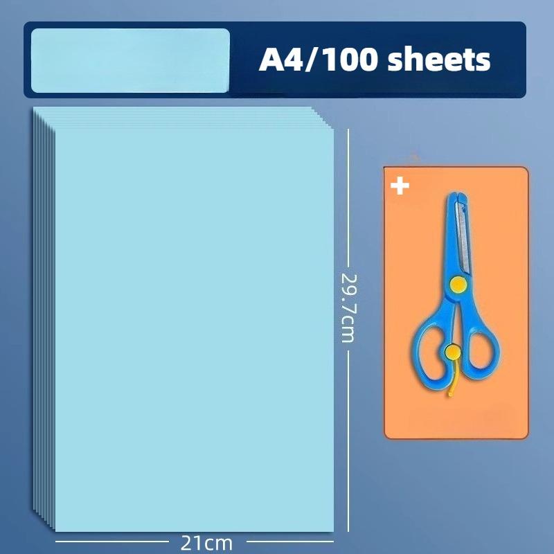 1 Sets New Children Handmade Origami DIY Craft Papers Origami Paper (100pcs)10-Color Kindergarten Diy Papers Crane Folding Paper