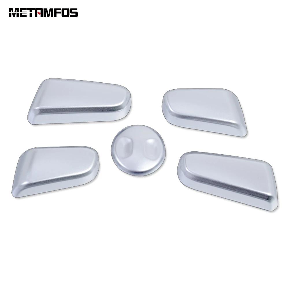 For Hyundai Tucson 2015-  Carbon Fiber Seat Adjust Switch Control Button Cover Trim Interior Accessories Car Styling ABS Matte Plastic