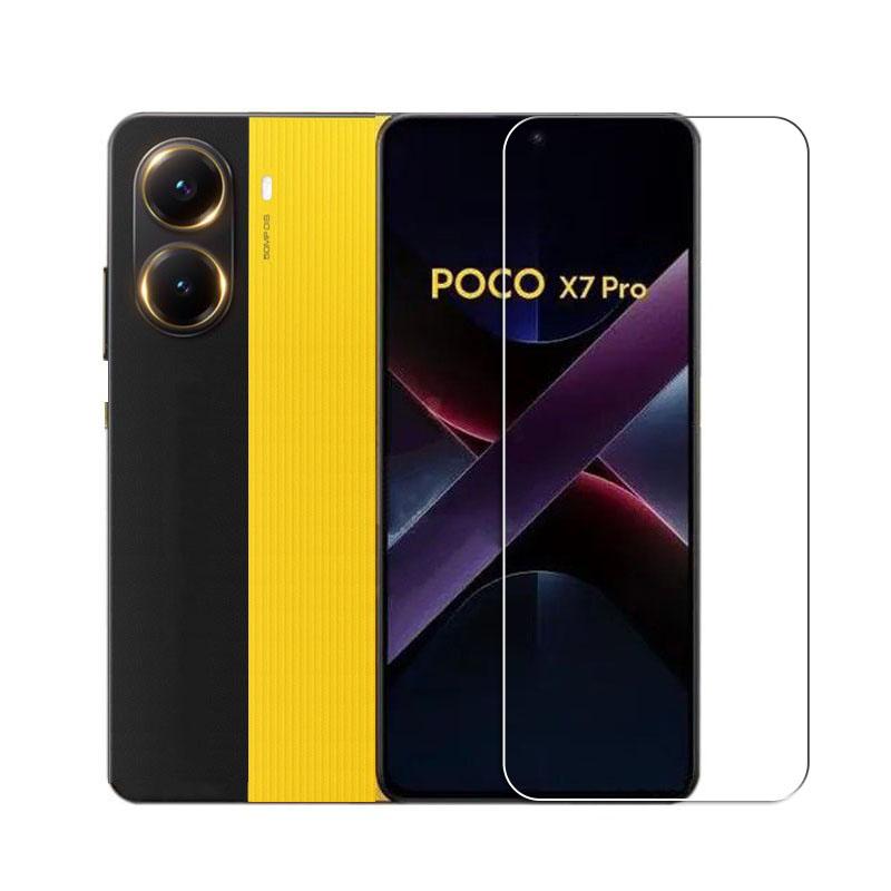 Full Clear Glass For Poco X7 Pro Tempered Glass For Xiaomi Poco X7 Pro Screen Protector HD Protective Phone Film Poco X7 Pro