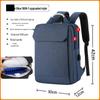 Li Shen Flip-top Nylon Laptop Backpack
