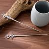 Retro Snake Hairpin for Women Chinese Buyao Hair Stick Combs and Stick Hair Pin Nonslip Hair Accessories Antique Hairpin