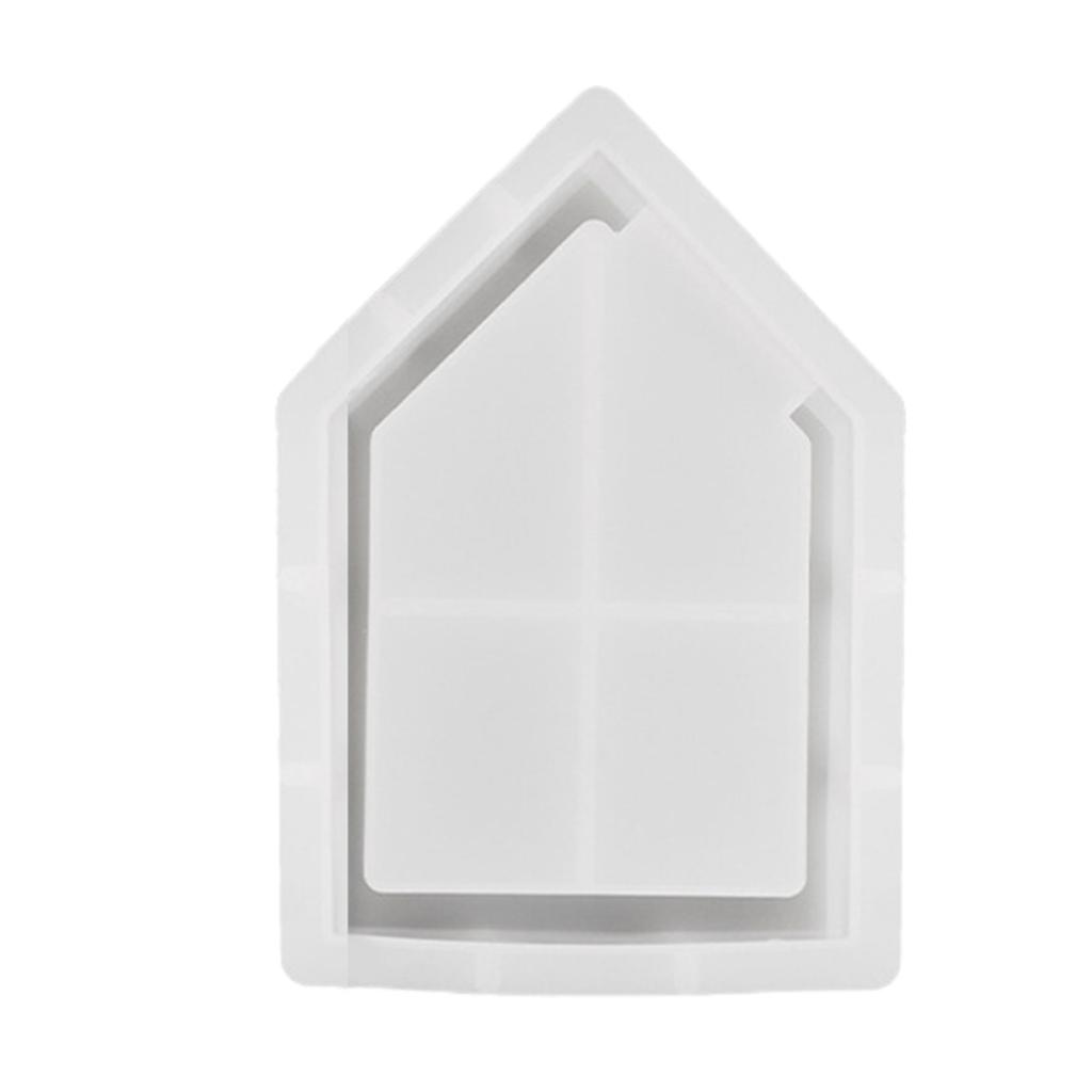 Handmade Casting Molds Love House Silicone Mould Combination Pouring Molds Ornament Plasters Molds Epoxy Resin Molds