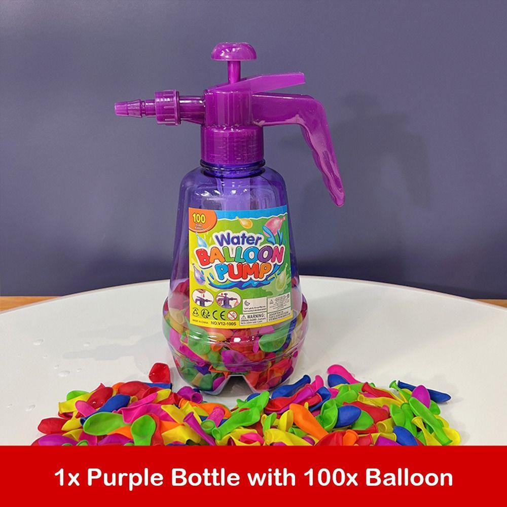 Outdoor Activities Air Water Bomb Balloon Pump Automatic Sealing Balloons Sand Pool Water Toys Water Balloon Pump Large Capacity