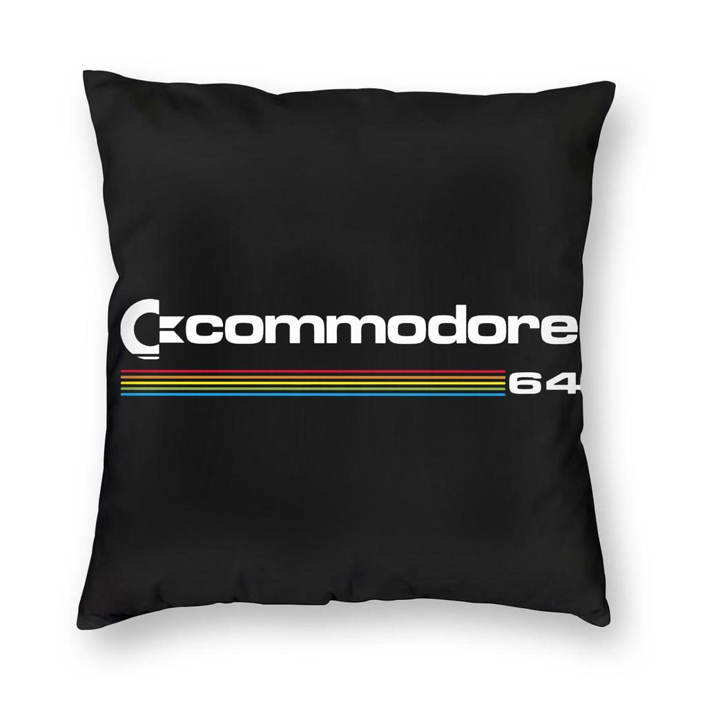 Vintage Commodore 64 Computer Pillowcase Soft Polyester Cushion Cover Decor Pillow Case Cover Seater Square 18''