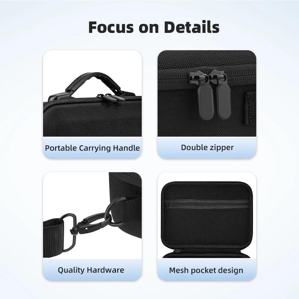 Storage Bag for DJI Neo Drone Protective Handbag Portable Crossbody Carrying Case Light Handy for DJI RC N3 Controller Accessory