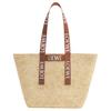 Bolsa Tote Dobrável Natural/Castanho Mulher Bolsas B507X23X04-2435