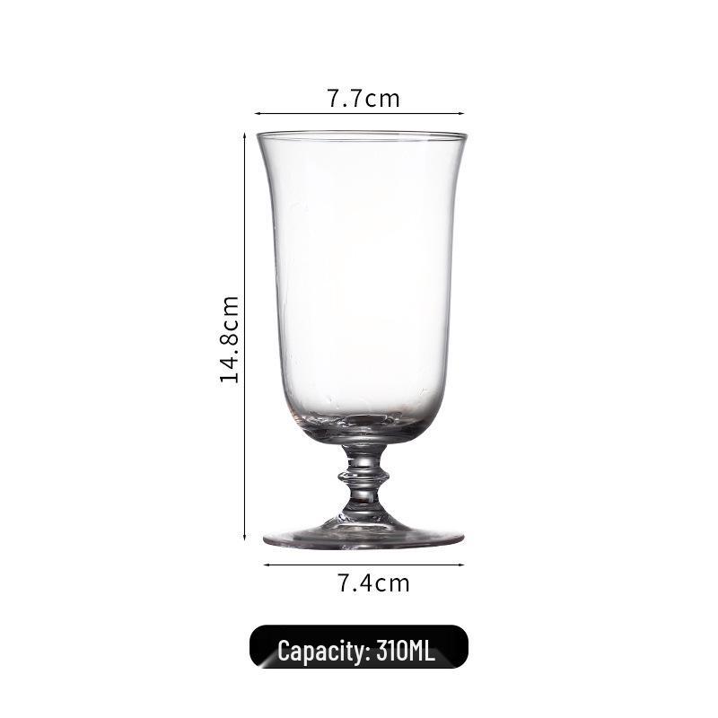 High-Stemmed Cocktail & Martini Glass Set - Creative Internet Celebrity Design