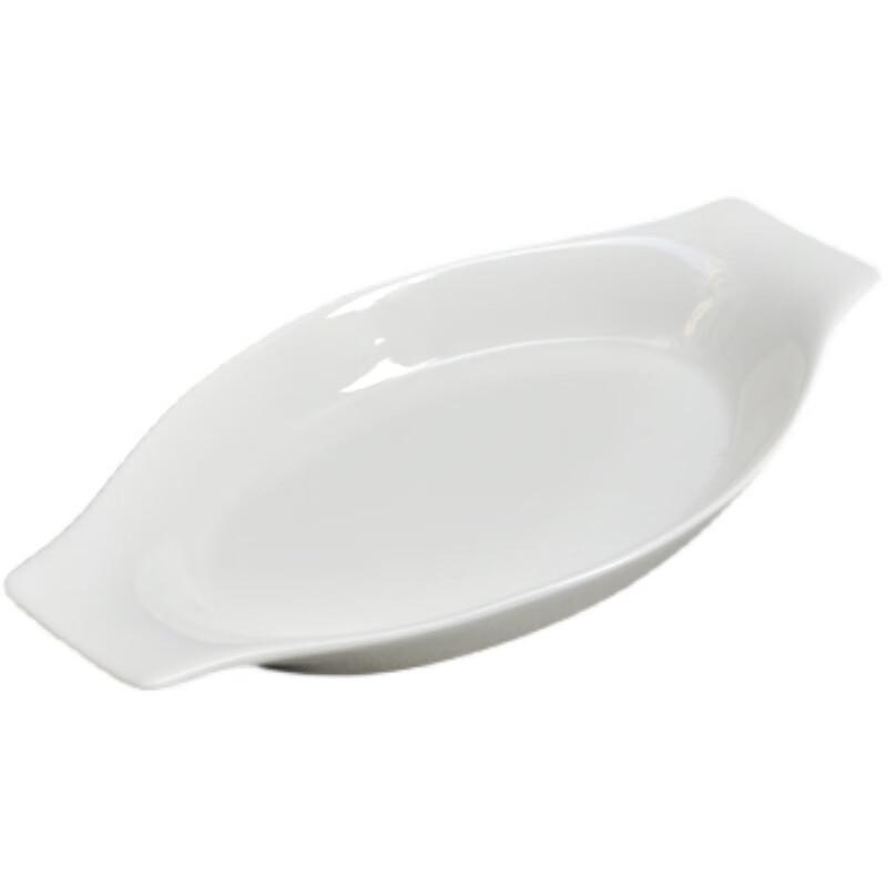 Melamine Boat-Shaped Serving Plate