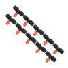 10Pcs Garden Tee with Adjustable Misting Nozzle for 8/12 Tube Irrigation Accessories