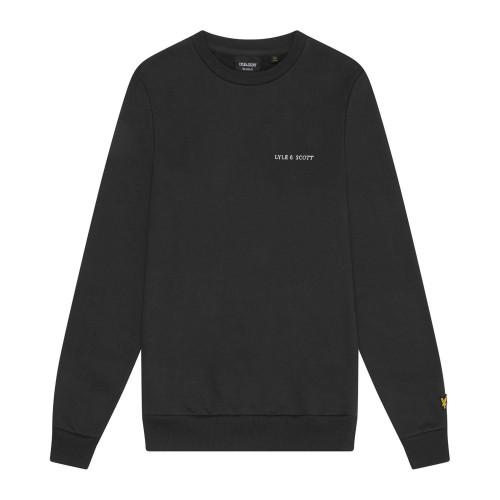 Lyle & Scott Mens Embroidered Crew Neck Sweatshirt