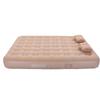 Self-Inflating Mattress with Built-in Pump, Soft Flocked Comfort Bed, Portable Inflatable Bed for Camping, Travel, Guests