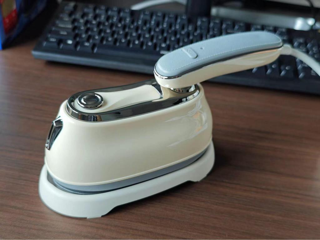 Digital Display Foldable Handheld Steamer: Compact Travel Iron