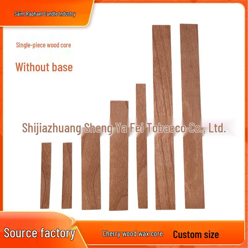 

Cherry Wood Wick for DIY Aromatherapy Candle 6x60mm