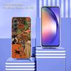 Halloween Fall Art Witch Cat Phone Case for Samsung A17 A37 A57 A07 A16 A26 A36 A56 A06 A02S A12 A22 A32 A52S A04S A14 A24 A34 A