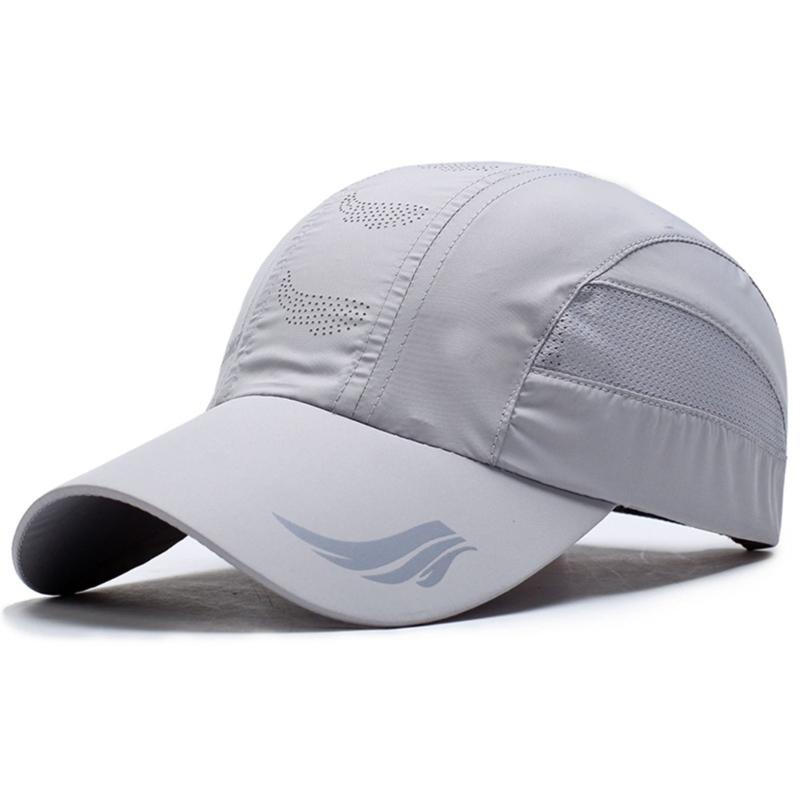 Thin Mesh Hat Breathable Visor Hat Sport Baseball Hat for Women Man Quick Drying Sun Protective Hat Spring Fishing Hat