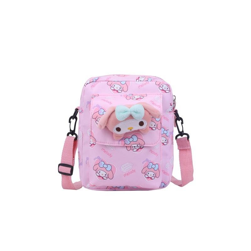 Adorable Cartoon Themed Kids Shoulder Bag For Girls In Stylish Colors For Daily Use