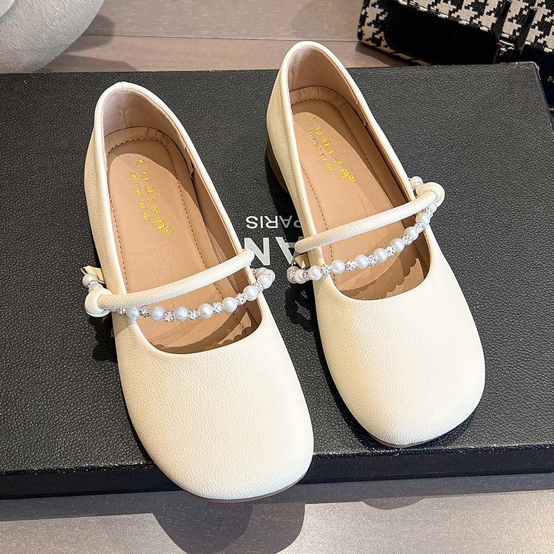 Wind shoes flat-soled single shoes women's spring and autumn 2025 new Mary Jane shoes with skirts soft-soled maternity shoes