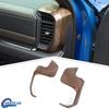 Wood Grain Dash Side AC Air Outlet Vent Cover Trim Decor For Chevy Silverado 22+