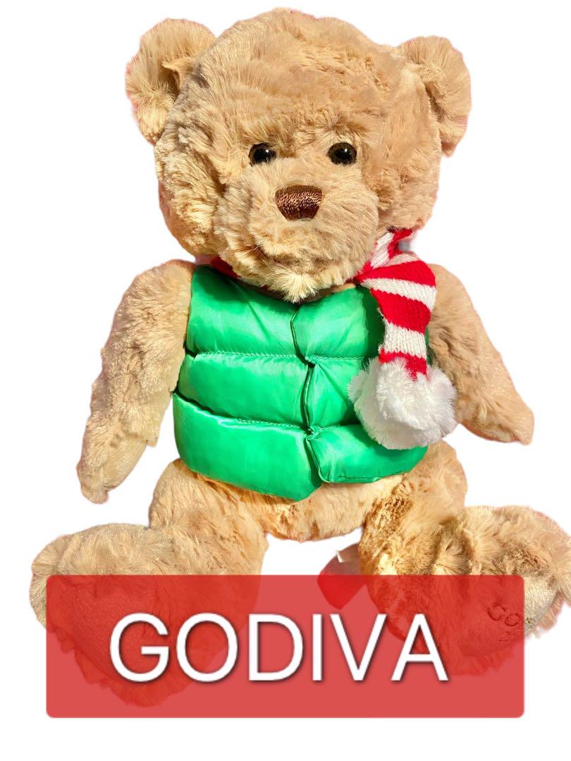 

[USED] GODIVA Teddy Bear 2016 Christmas (Excellent Condition)