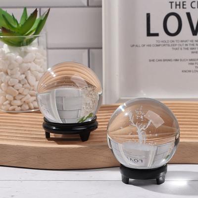 New Crystal Sphere Base Wooden Crystal Ball Display Stand Crystal Ball Holder Photography Props DIY Craft Gift Home Decoration