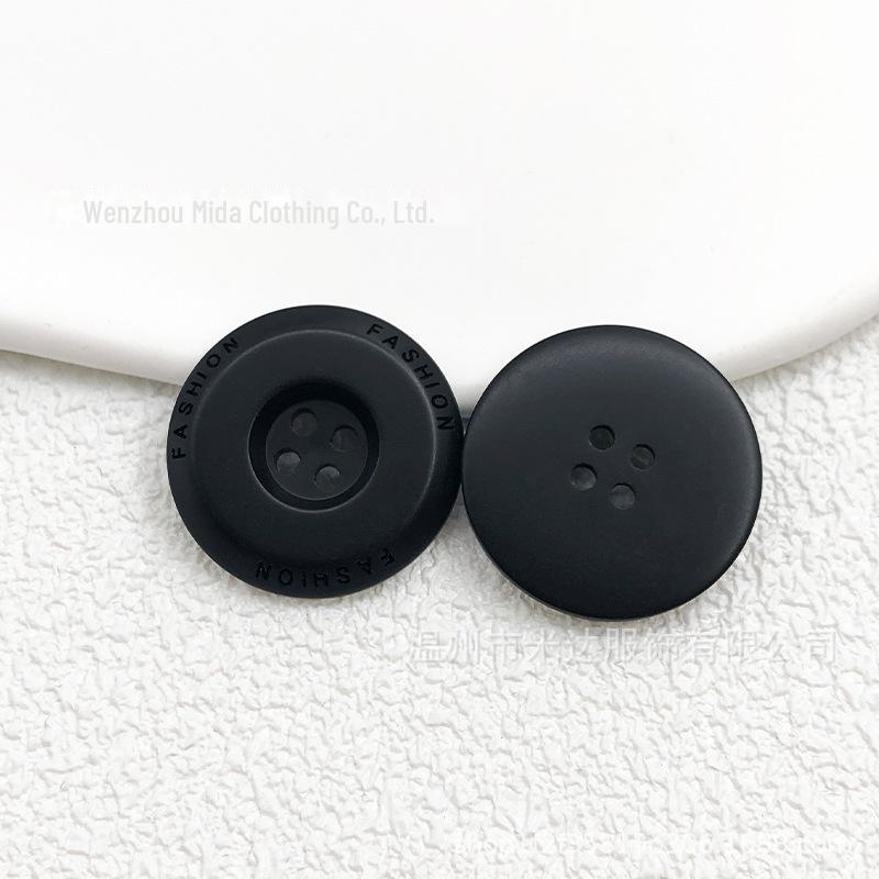 Spray Paint Resin Buttons: Men’s & Women's Coat, Windbreaker, Colored & Sweater 4-Hole Buttons Available