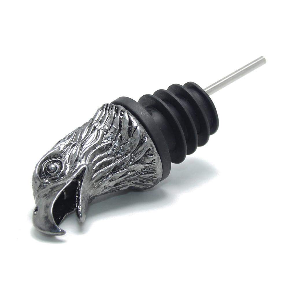 Eagle Wine Stopper Wine Olive Oil Pourer Drink Bar Tool Spout Bar Accessories Straw Animal Head Dispenser Bottle Wine Pourer