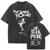 Limited Edition My Chemical RoUnisexce Washed Vintage TShirt Three Cheers for Sweet Revenge TShirt Unisex Rock Punk Emo TShirt