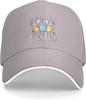 Egg Cellent Easter Baseball Cap Polyester Print Casual Adjustable Baseball Hat for Adults