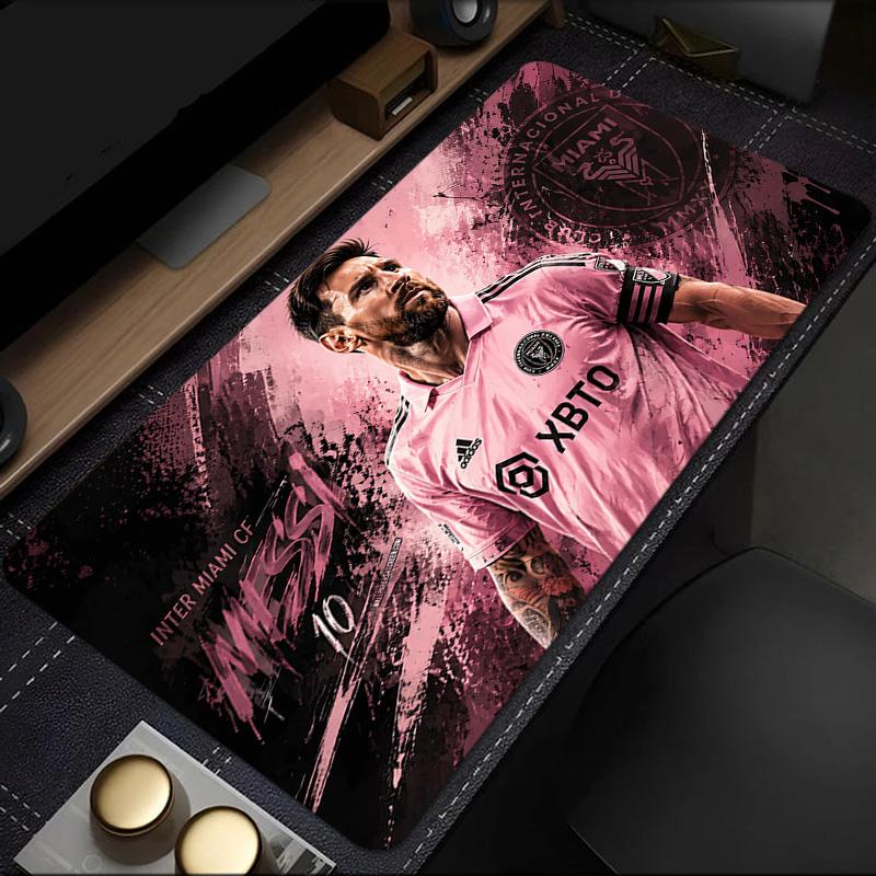 Argentina Football Star Messi Mouse Pad, Rubber Base, Esports Desk Mat, Mouse Pad for Gamers and Office Use, Gaming Desk , Easy To Clean Mat
