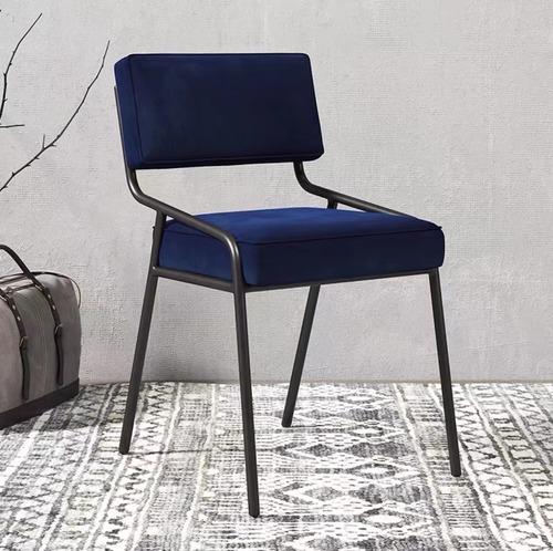 Dining Chair Modern Minimalist Home Stool Back Nordic Desk Chair Light Luxury Ins Wind Leisure Iron Net Red Chair