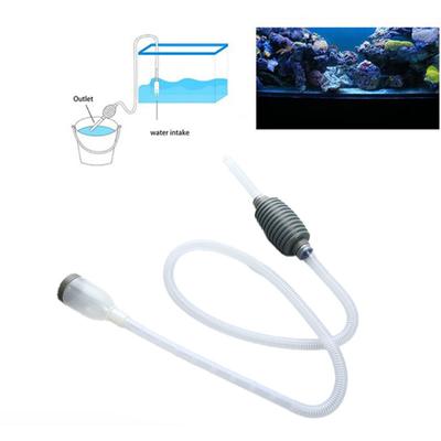 Aquarium Tank Vacuum Siphon Gravel Cleaner Pump Water Change Safe For Fish