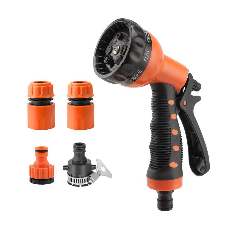 Garden Hose Sprayer Nozzle Non Slip Gardening Supplies Hose Head Sprayer For Lawn Outdoor Outside Yard Patio Car Wash