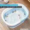 FOOTASTIX Foot Massage Bath Foot Tub Foot Bath Foot Bath Tub Foot Massage Bowl Foldable