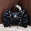 2025 New Sheepskin Bow Bag, Diamond Chain Bag, Fashionable and High-end Single Shoulder Messenger Bag for Women