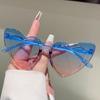 Cute Heart Shaped Sunglasses for Kinds Fashion Gradient Multi-color Shades for Children Trendy Stylish Decor Sun Glasses