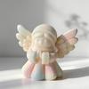 DIY Angel Girl Aroma Candle Silicone Mold Handmade Soap Gypsum Resin Mold Prayer Girl Home Decor Plaster Crafts Making Mould