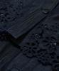 Penfield Laser Cutting Embroidery Skirt Indigo_Fs2Ws43F