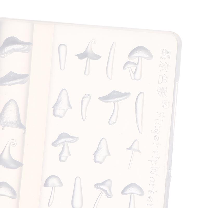 Moule Tampon Art Silicone Forme Champignon Moule Manucure Pour Manucuristes Professionnels Et Passionnés Outil de Bijouterie
