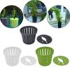 20Pcs Net Pots for Hydroponics Outdoor Planting Grow Basket Porous