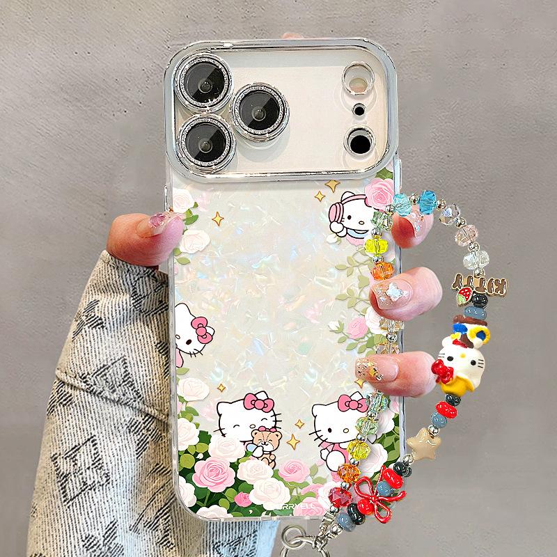 Flower Cat Bracelet for 11promax iPhone Case Iphone11 Cute Cartoon 11 New Women's 11