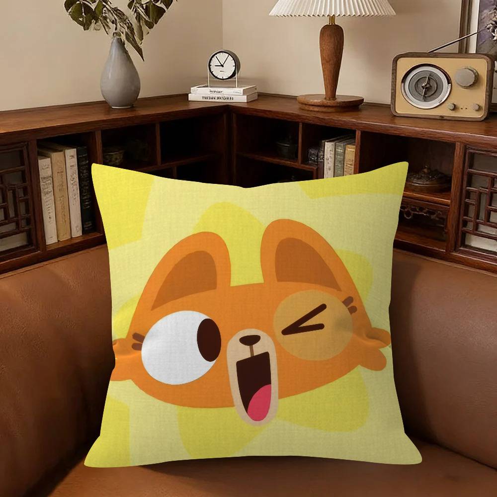 Anime The CCreature Cases Cushion Personalized Pillow Cover Kids Bedroom Wild Party Decor Pillowcase kid Birthday shower Gift