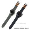 Retro Nylon Leather Wrist Strap for Seiko Watchband for Rolex Universal Bracelet Belt Men Women Quick Release Band Accessories