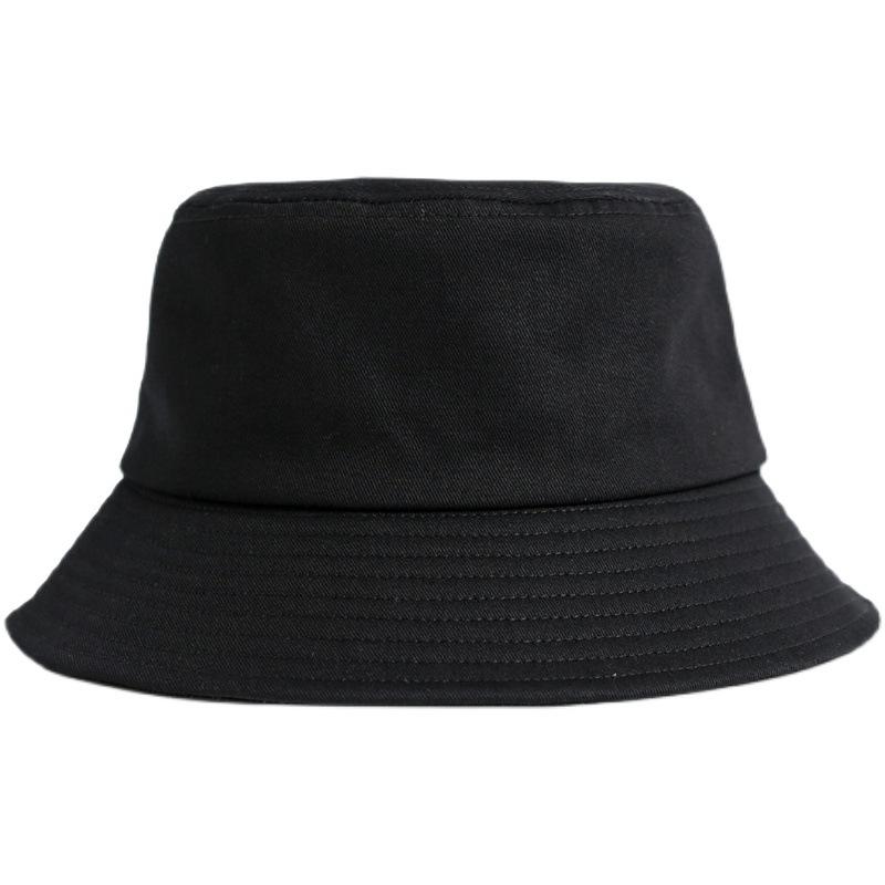 Solid Color Naked Men and Women Couples Bucket Hat Ins Versatile Basin Hat Spring and Summer Sunshade Sunscreen Hat