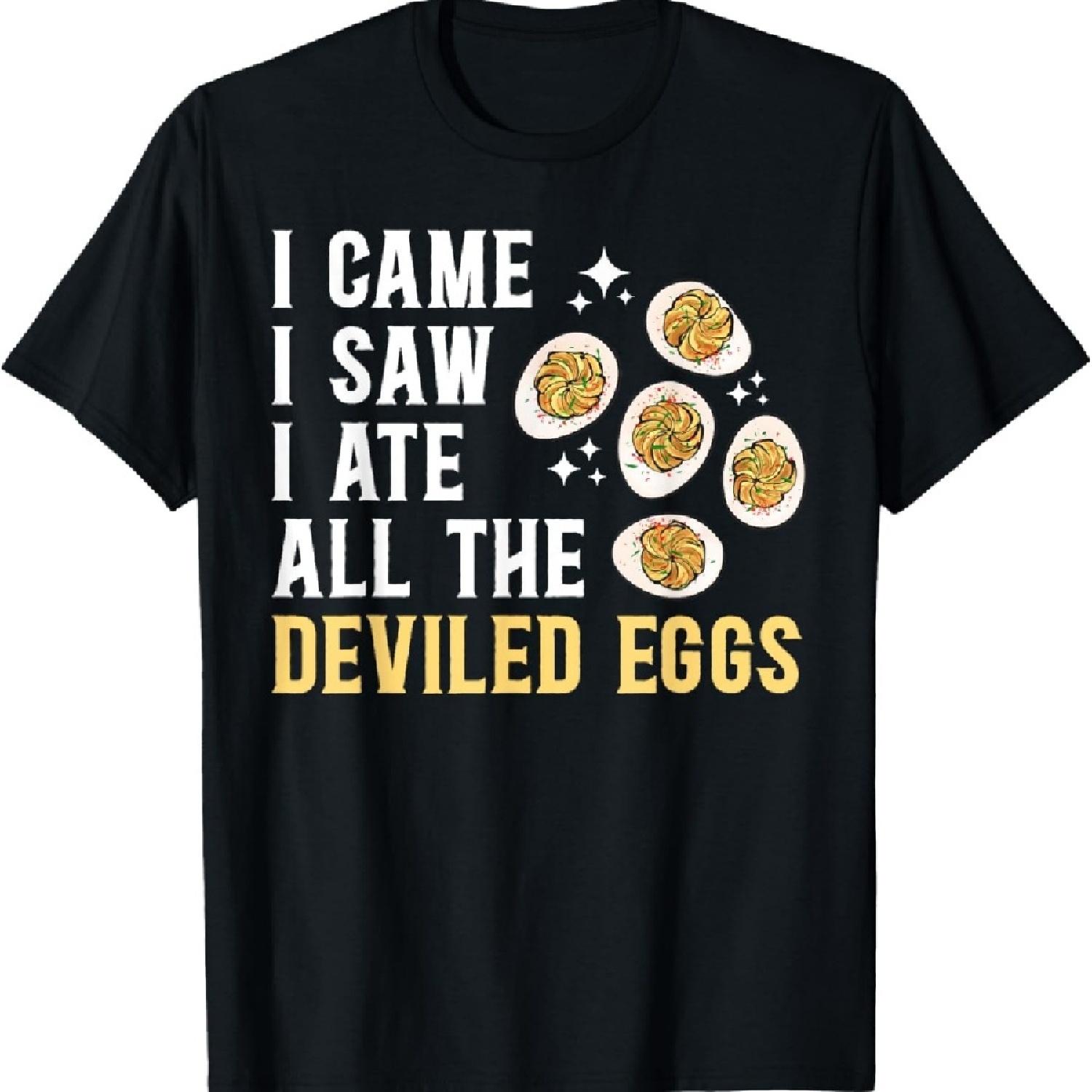 

Deviled Egg I Ate All The Deviled Eggs T-Shirt XXXXXL чёрный