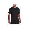 Under Armour Solid Color Casual Crew Neck Short Sleeve T-Shirt Men Tops Brown 1376791-001
