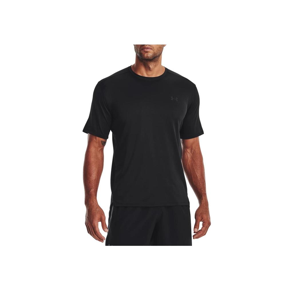 Under Armour Solid Color Casual Crew Neck Short Sleeve T-Shirt Men Tops Brown 1376791-001