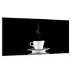 Skyddsskiva för spishäll 90x52 Kaffe