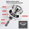 Kitchen Drain Anti-Clogging Strainer Rust-Resistant Universal Sink Sink Stopper