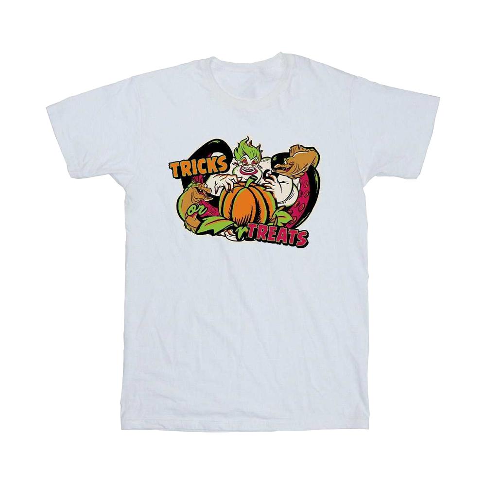 Disney Girls Trick Or Treat Ursula Villains Cotton T-Shirt