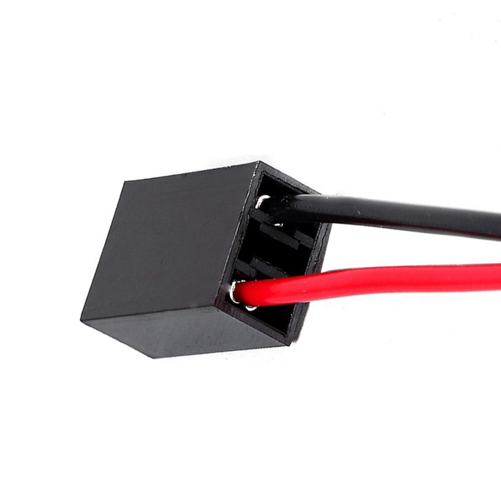 H7 LED Bulb Headlight Socket Adapter Convertor Extension Wire Female To Female Connector Harness